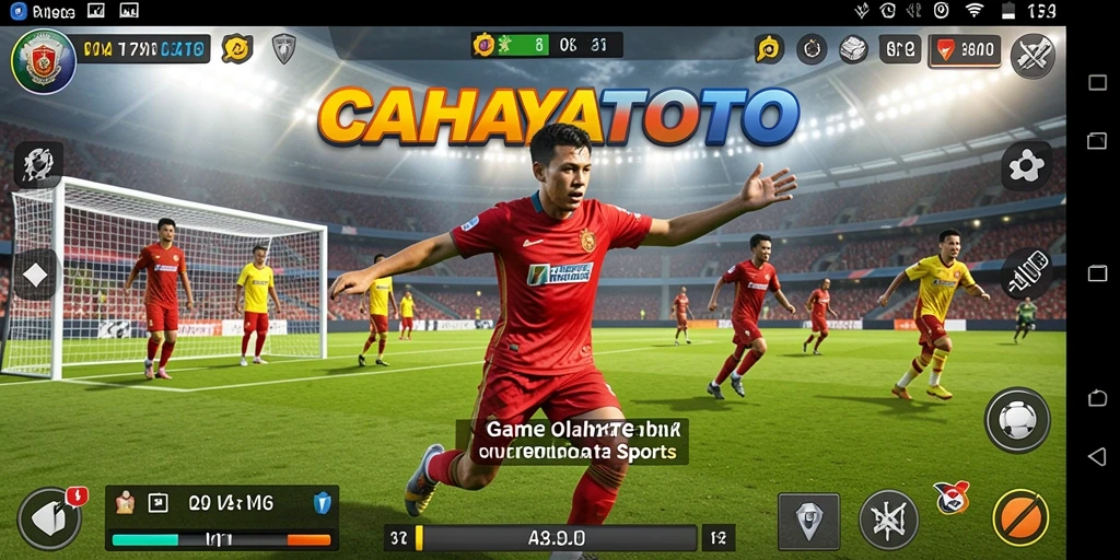 Tampilan menarik dari pertandingan olahraga di CAHAYATOTO.